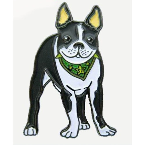 Die Struck Iron with Enamel Badges