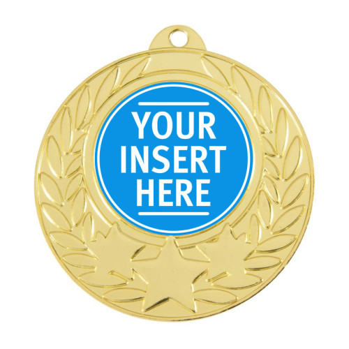 50MM Generic Star Wreath Medal from $5.82