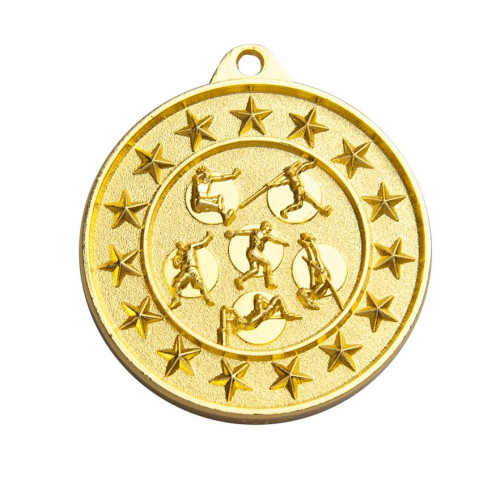 50MM Shooting Star Medal - Athletics Field from $7.60
