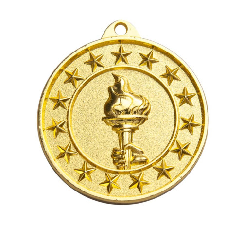 50MM Shooting Star Medal - Victory Torch from $7.60