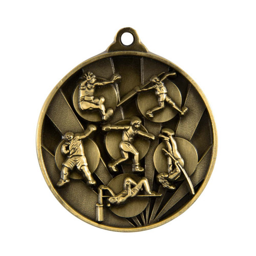 50MM Sunrise Medal Athletics Field from $7.60