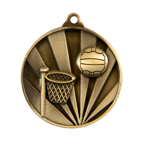 50MM Sunrise Medal Netball from $7.60