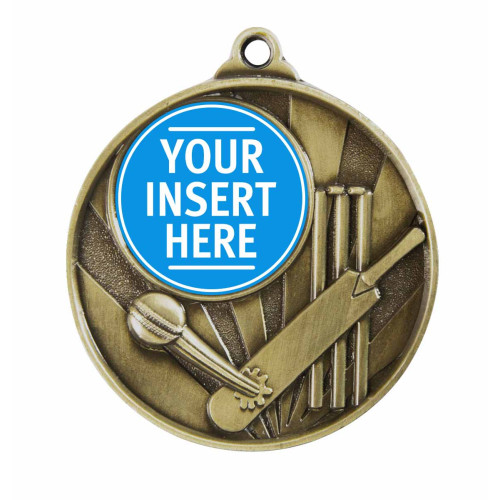 50MM Sunrise Insert Medal Cricket from $7.60