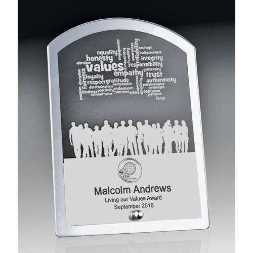 Mirror Edged Glass-Arch from $26.13