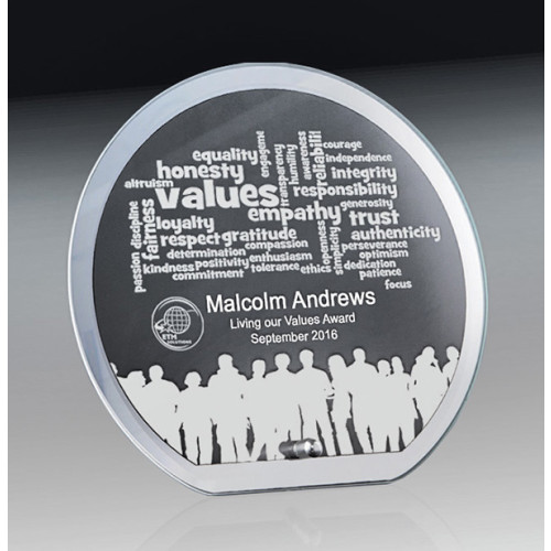 Mirror Edged Glass-Circle from $26.13