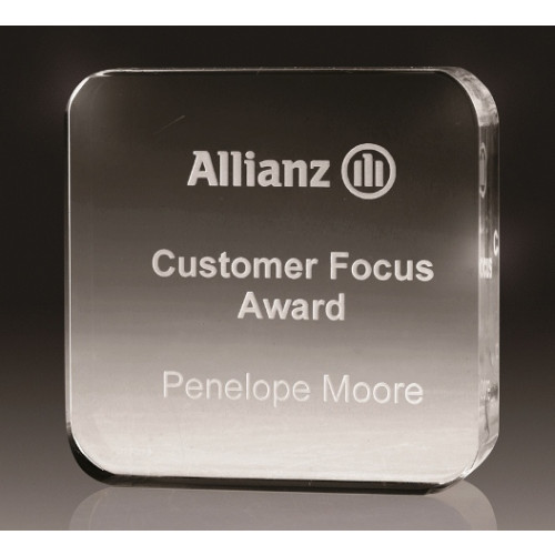 75x75mm Acrylic Paperweight from $24.49