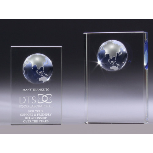 Crystal Block & Globe insert from $58.05