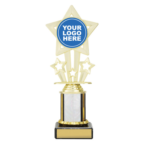 Icon Star (inc Logo) - Various Colours from $10.19