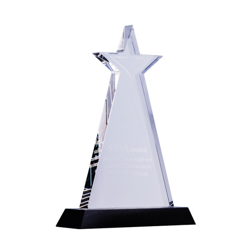 230MM Black and Clear Crystal - Star from $97.19