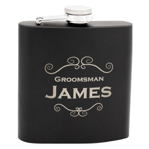 6oz Matte Black Flask from $19.43