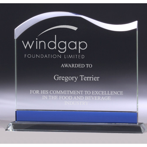 10mm Curved Glass & Blue Trim from $48.76