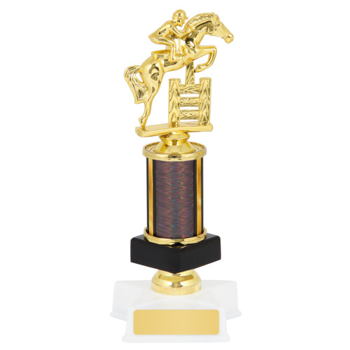 Horse And Rider Jumping From $19.11