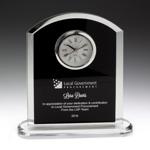 185MM Pax Glass Clock from $50.68