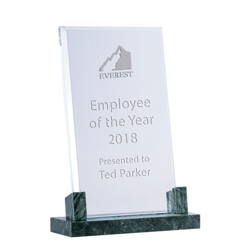 Green Marble Glass - Rectangle from $64.61