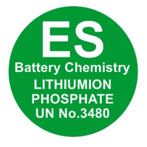 70mmDIA ES BATTERY CHEMISTRY LITHIUMION PHOSPHATE