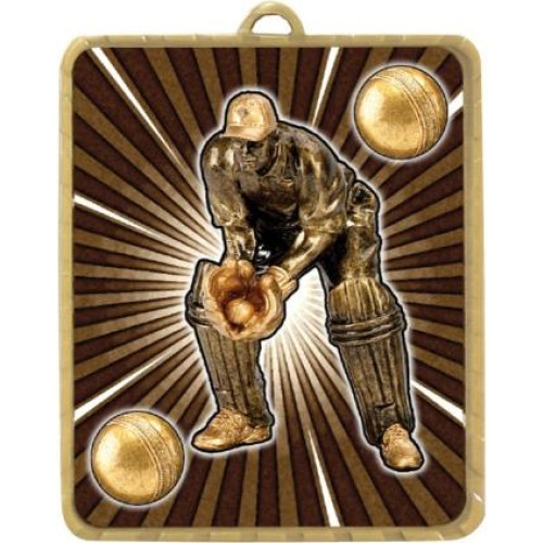 63 x 75MM Lynx Male Wicketkeeper Medal from $7.28