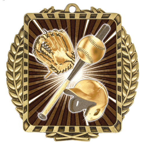 90MM Lynx Wreath Medal - Baseball from $7.30