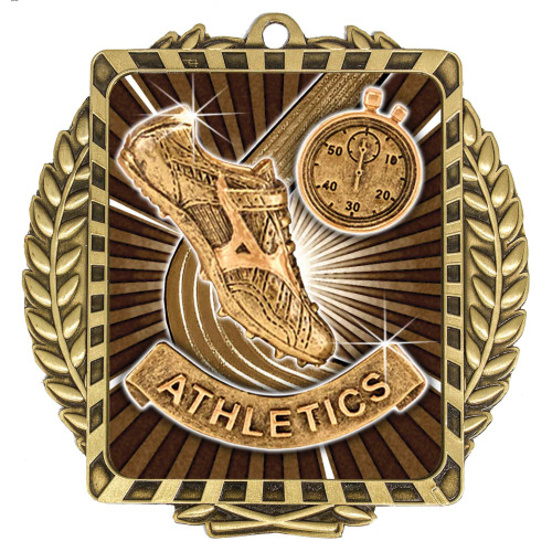 90MM Lynx Wreath Medal - Athletics from $7.30