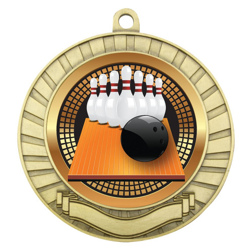 70MM Tenpin Eco Scroll Medal from $7.44