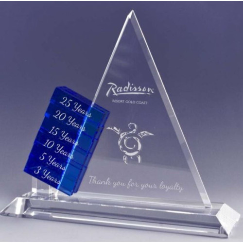 Crystal Milestone - Triangle