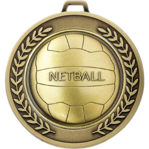 70MM Netball Prestige Medal from $12.09