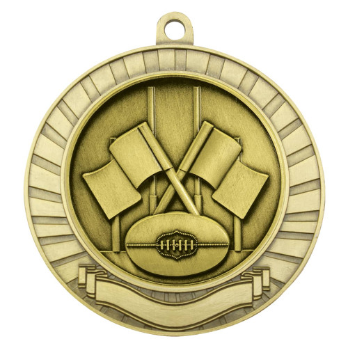 Eco Scroll - Goal Flags - Gold