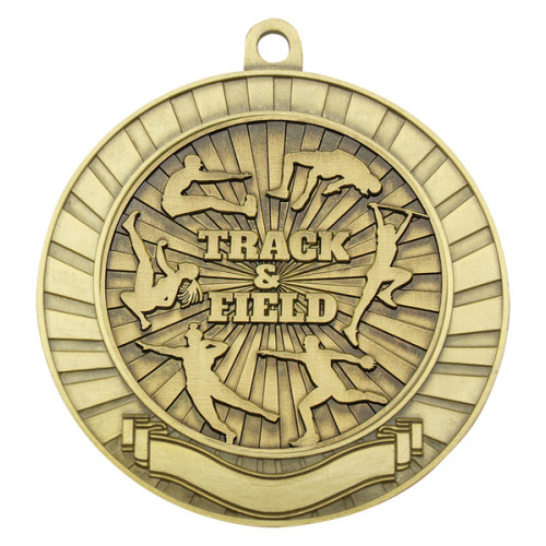70MM Eco Scroll Track Medal from $8.53