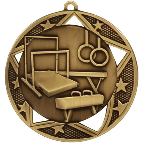 70MM Gymnastics Star Medal from $7.57