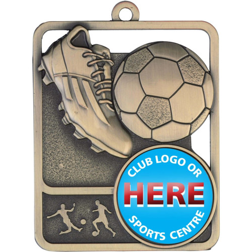 60MM Soccer Framed with Insert Medal from $8.35