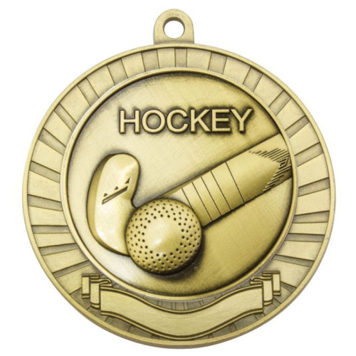70MM Hockey Scroll Medal from $7.66