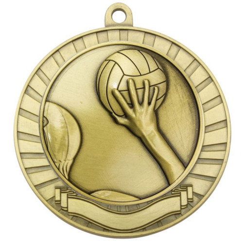 70MM Water Polo Scroll Medal from $7.66