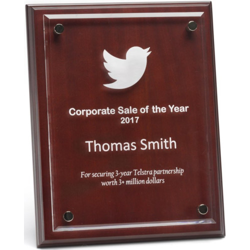 Quality Floating Acrylic Plaque from $86.48