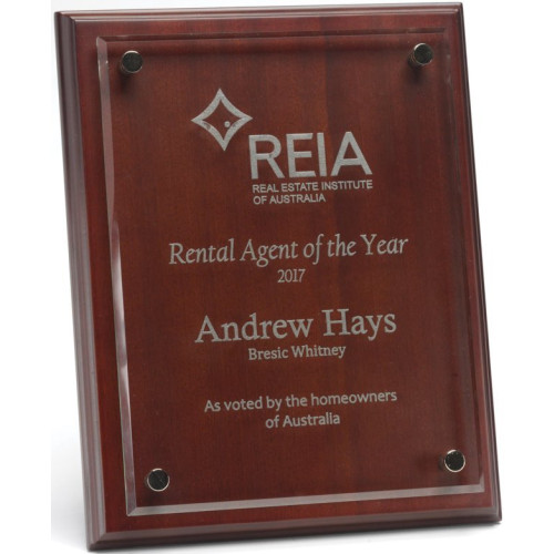 Quality Floating Glass Plaque from $86.48