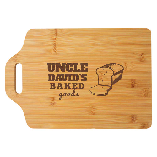 380MM Bamboo Board with Slot Handle from $18.29