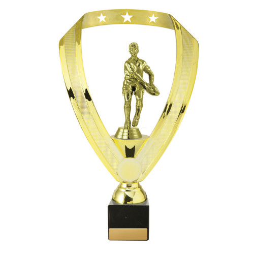 Gold Rugby on Base from $12.20