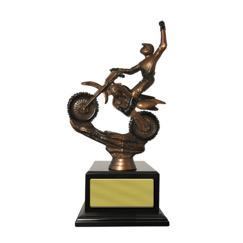 320MM Bronze Moto-X Bike on Base from $56.31