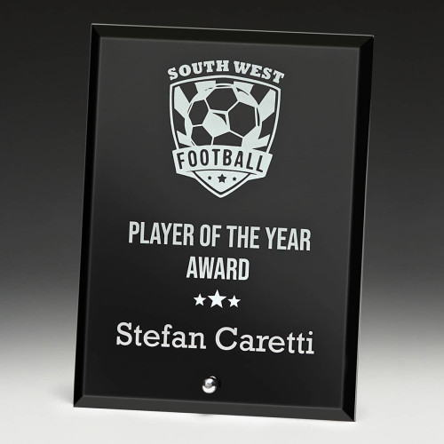 Radiant Plaque Black