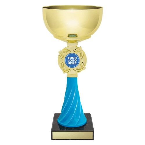 Turquoise Spiral Cup