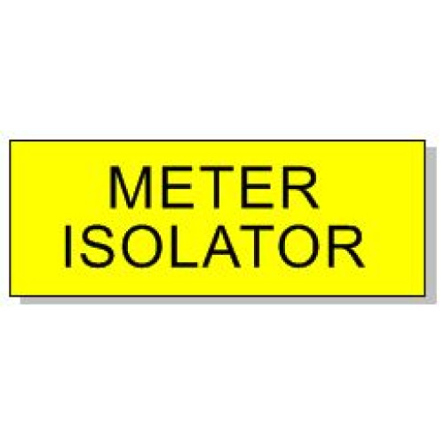 40x15mm METER ISOLATION