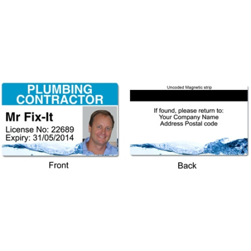 Double Side ID Badges Portrait / Landscape