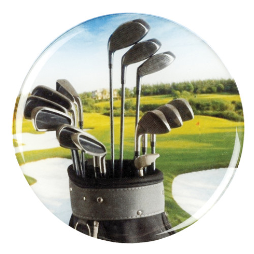 Golf Clubs on fairway