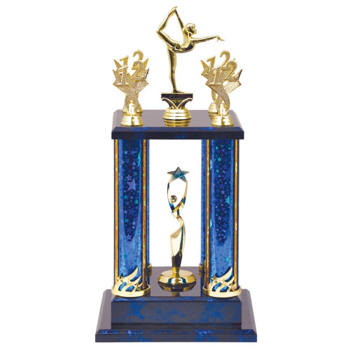 Gymnastics Perpetual & Post Trophy 415mm