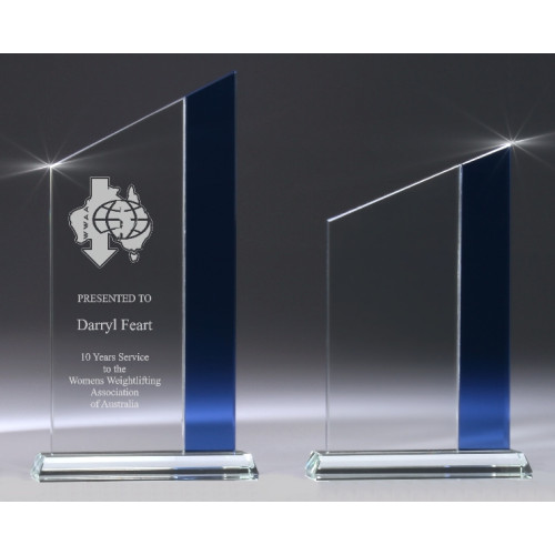 10mm Glass Tapered & Blue Trim from $41.02