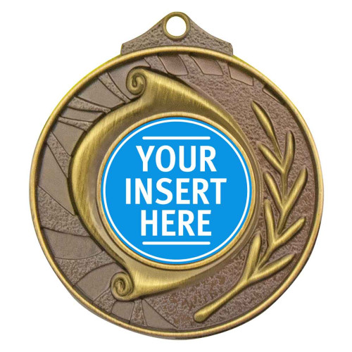 50MM Generic Scroll Medal from $7.06