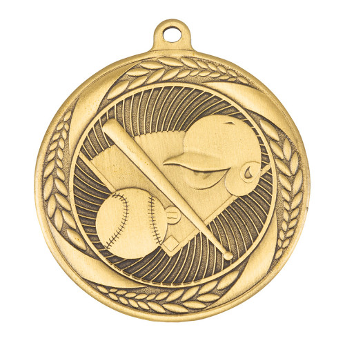 55MM Baseball Border Medal from $4.24
