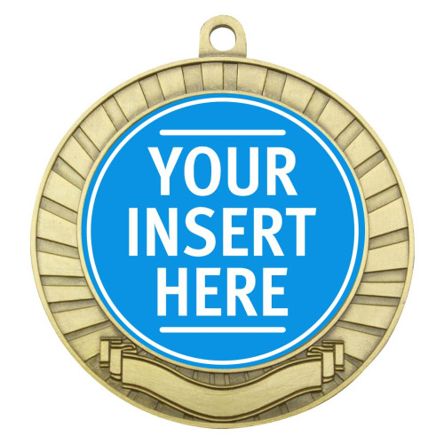 70MM Generic Scroll Medal from $5.52