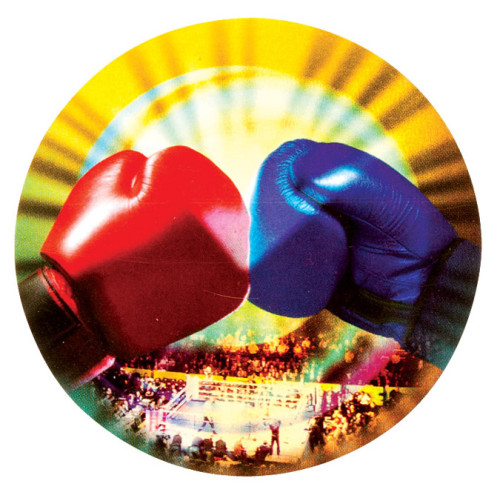 Boxing gloves holographic