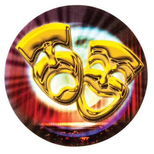 Drama Masks Holographic