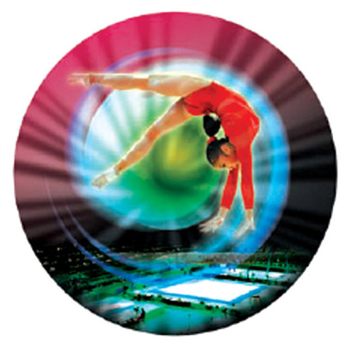 Gymnastics holographic