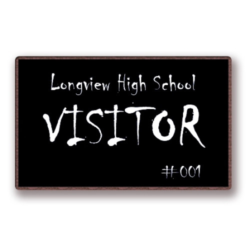 Deluxe Visitor Passes - Portrait / Landscape